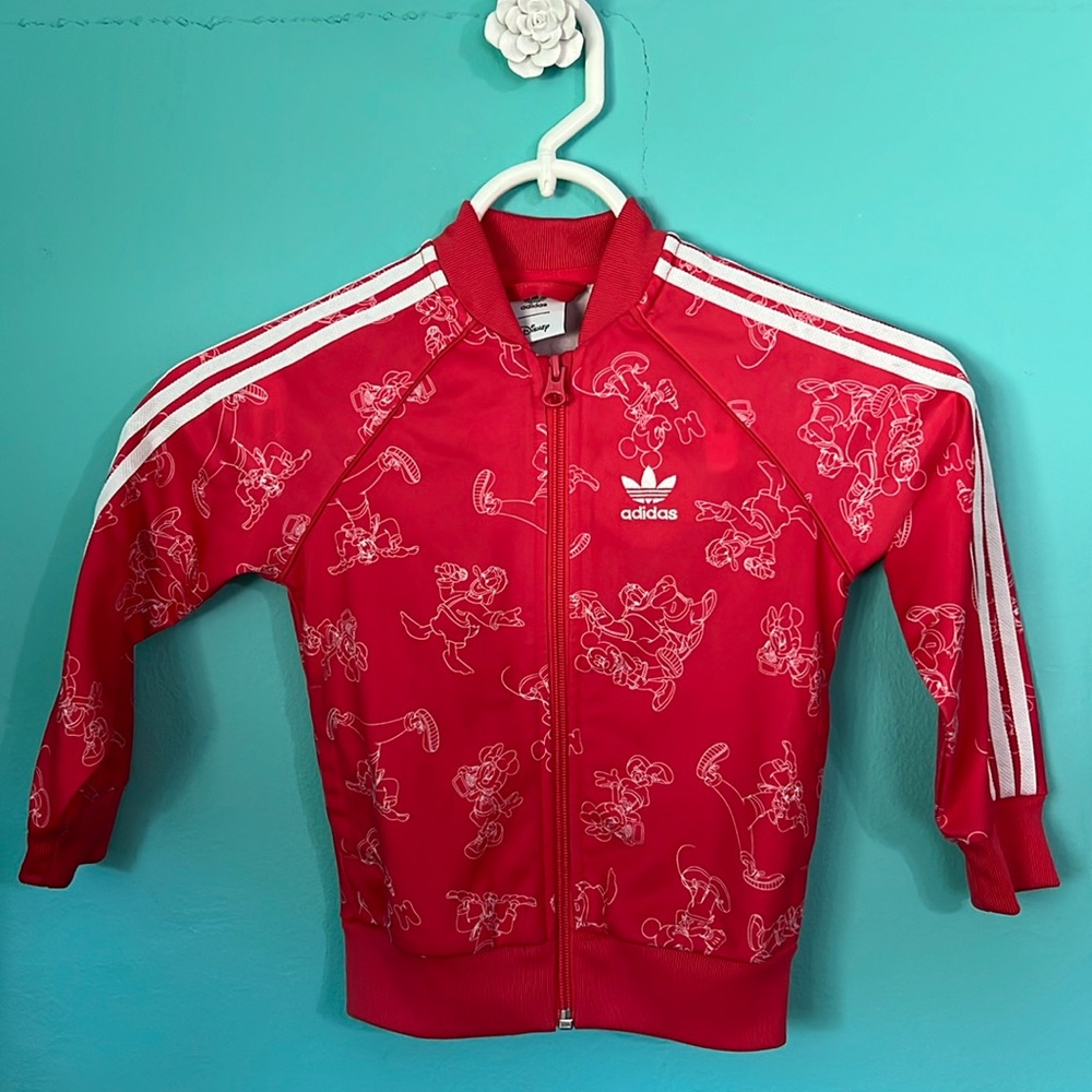 #63 Adidas Disney Character Full Zip Jacket 3T